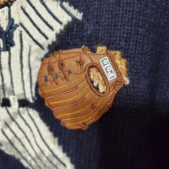 SOLD. Polo ralph lauren new york yankees wool knit sweater. Limited edition - Picture 3 of 12